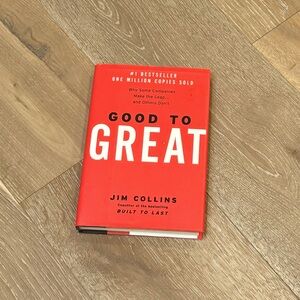 Good To Great by Jim Collins Hardcover Book